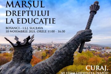 Marșul Dreptului la Educație, organizat miercuri de „Suceava Educată”