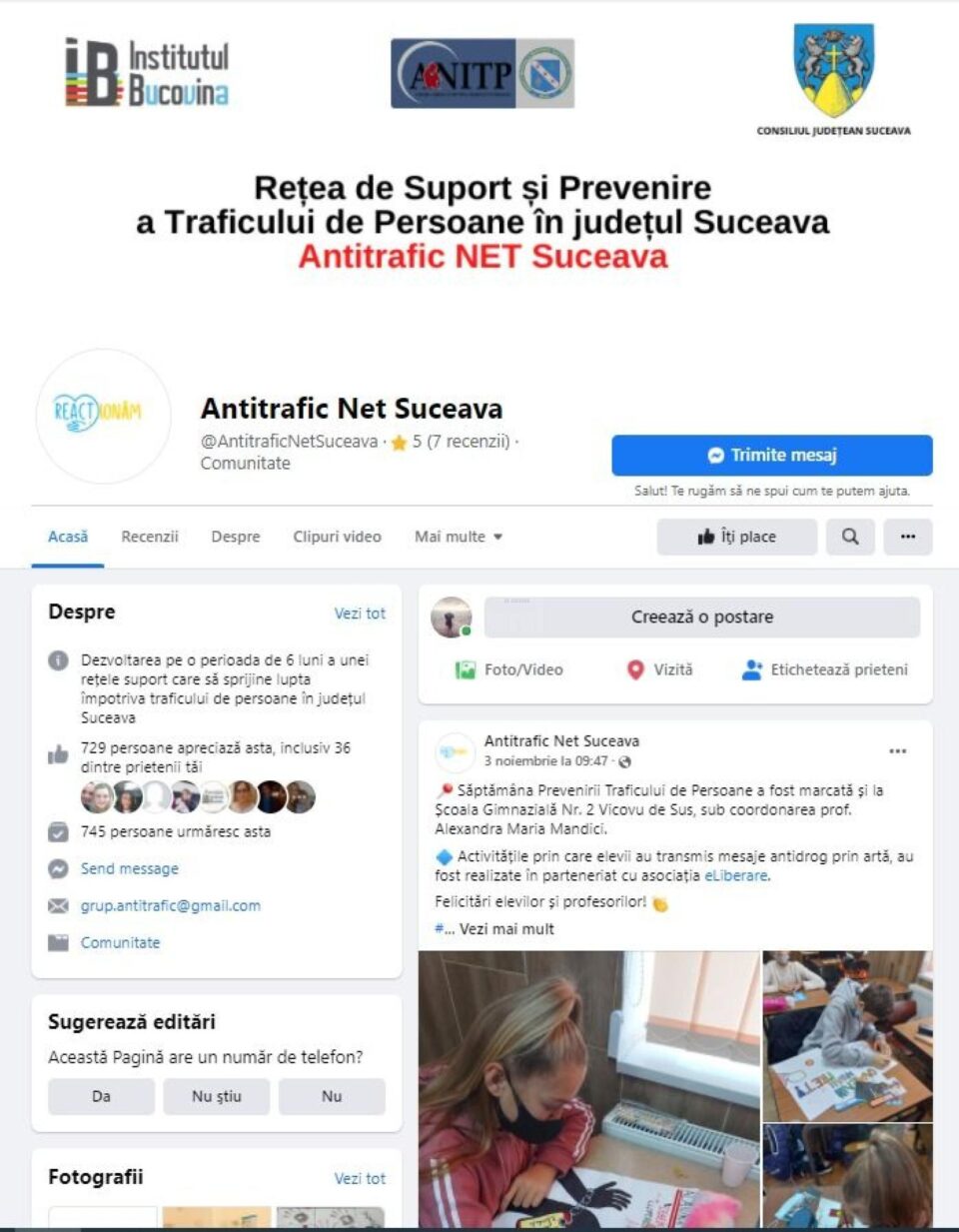 Campanie de informare asupra fenomenului traficului de persoane în rândul minorilor Campanie de informare asupra fenomenului traficului de persoane în rândul minorilor