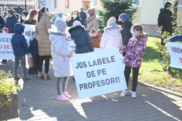 Marș de peste zece kilometri de la Bosanci la Suceava, împotriva învățământului online