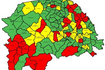 40 de localități din județul Suceava au încă, fiecare, peste zece cazuri de Covid în evoluție