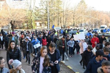 Marșul Dreptului la Educație, la Suceava