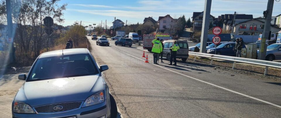 Mașinile implicate în accident