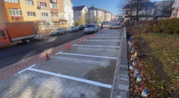 O nouă zonă a cartierului Obcini - strada Stațiunii, a fost refăcută și modernizată, inclusiv prin amenjarea a 217 locuri de parcare 5