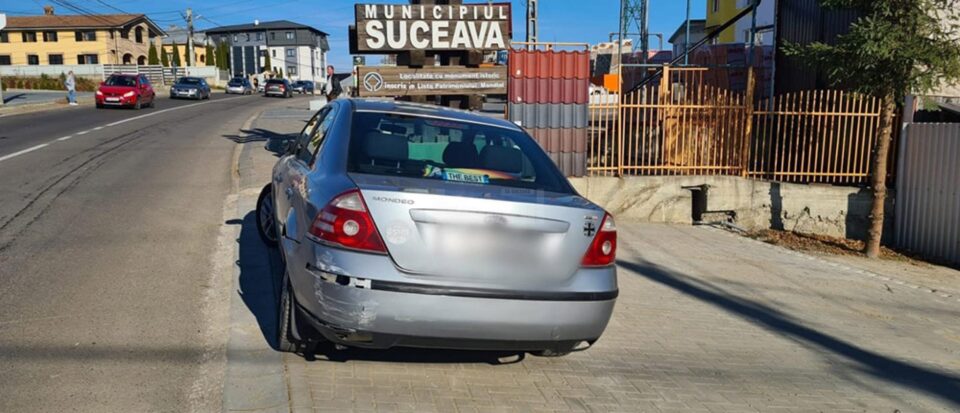 Mașinile implicate în accident