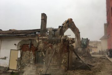 Lucrările de demolare vor dura trei zile