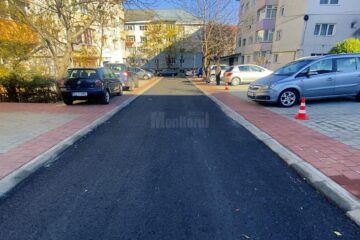O nouă zonă a cartierului Obcini - strada Stațiunii, a fost refăcută și modernizată, inclusiv prin amenjarea a 217 locuri de parcare