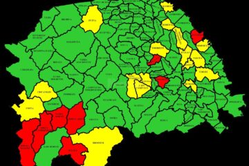 Harta incidentei in judetul Suceava