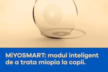 Lentilele MiYOSMART, modul inteligent de a trata miopia la copii