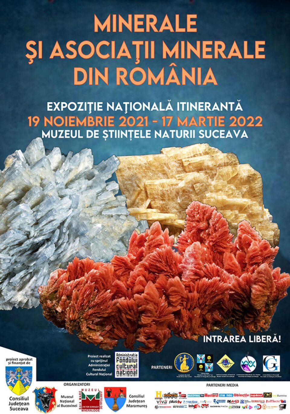 Expoziția itinerantă „Minerale și asociații minerale din România”, la Muzeul de Științele Naturii Expoziția itinerantă „Minerale și asociații minerale din România”, la Muzeul de Științele Naturii