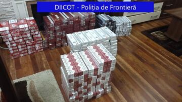 Țigări de contrabandă găsite la percheziții