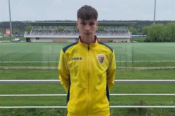 Albert Hofman marchează constant pentru naționala de juniori și echipa de club