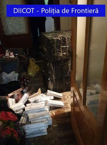 Traficanți de țigări din Suceava, călcați de Crima Organizată
