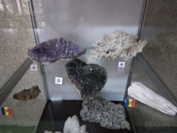122 de eșantioane mineralogice spectaculoase, descoperite în România, expuse la Muzeul de Științele Naturii Suceava