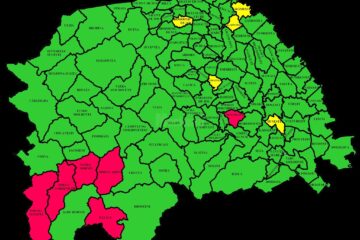 Harta incidentei Covid in judetul Suceava