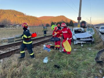 accident tren bucsoaia