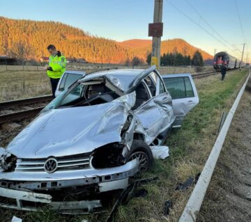 accident tren bucsoaia