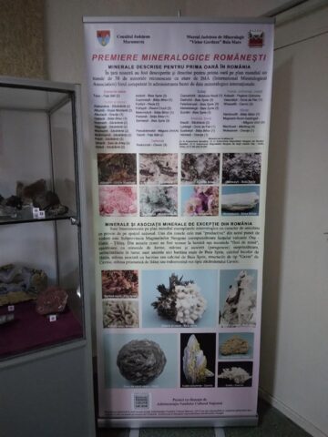 122 de eșantioane mineralogice spectaculoase, descoperite în România, expuse la Muzeul de Științele Naturii Suceava
