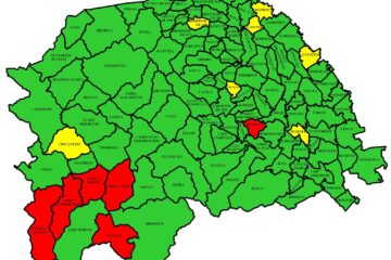 Harta incidenței în județul Suceava
