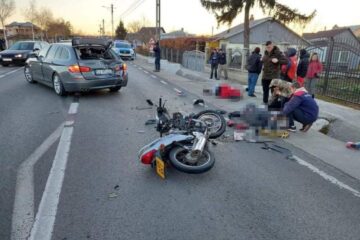 accident scuter dumbraveni