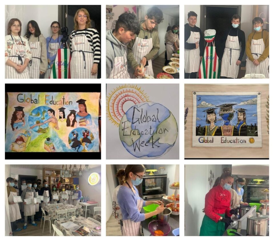 Elevii Colegiului de Artă „Ciprian Porumbescu” au participat la un atelier de gătit, în cadrul săptămânii globale a educației Elevii Colegiului de Artă „Ciprian Porumbescu” au participat la un atelier de gătit, în cadrul săptămânii globale a educației