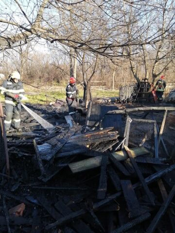 Al doilea incendiu s-a înregistrat la Grămești