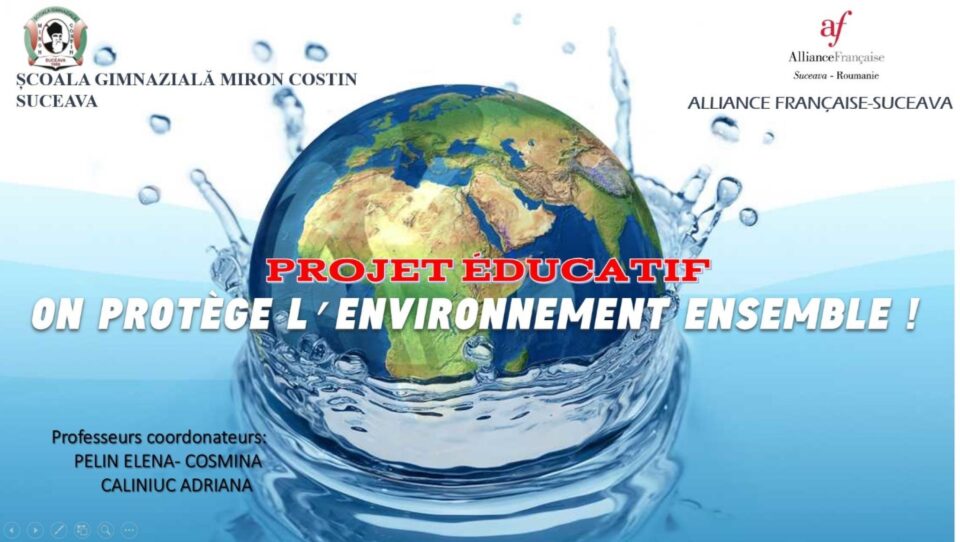Problema încălzirii globale și efectele ei, tema abordată de elevii Școlii Gimnaziale „Miron Costin”, la o activitate organizată de Alianța Franceză Problema încălzirii globale și efectele ei, tema abordată de elevii Școlii Gimnaziale „Miron Costin”, la o activitate organizată de Alianța Franceză