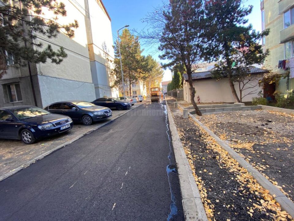 O nouă stradă a fost reabilitată și modernizată în cel mai mare cartier al Sucevei, Burdujeni