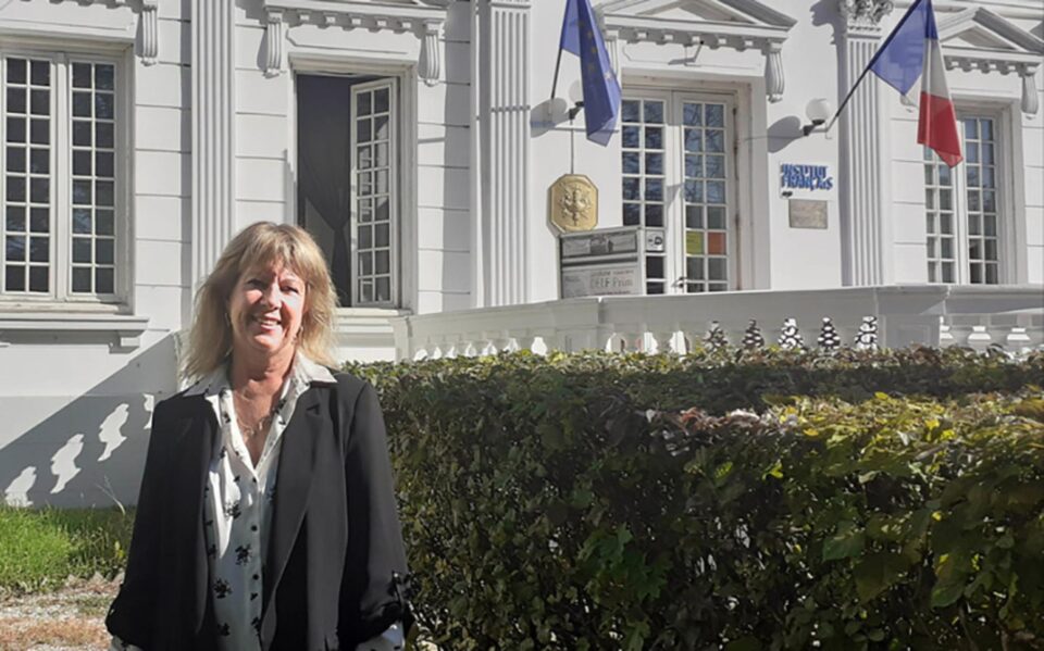 Muriel Augry-Merlino, Directorul Institutului Francez din Iași