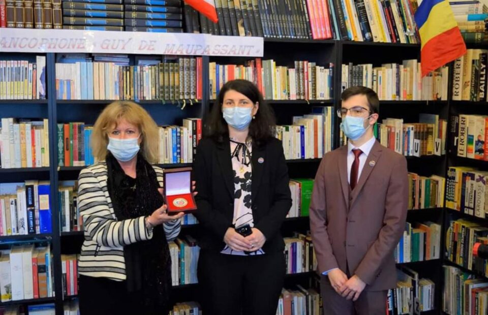 Muriel Augry-Merlino, Directorul Institutului Francez din Iași