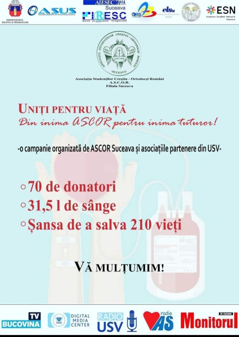 Uniți pentru viață!