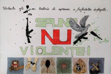 Activități desfășurate de elevii de la Colegiul de Artă, în cadrul proiectului „19 zile de activism împotriva abuzurilor asupra copiilor și tinerilor”