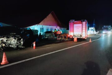 Accident grav, sâmbătă seară, la Cornu Luncii