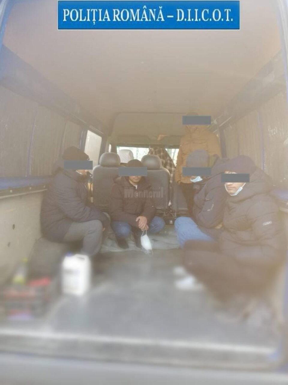 Flagrant la trafic de migranți