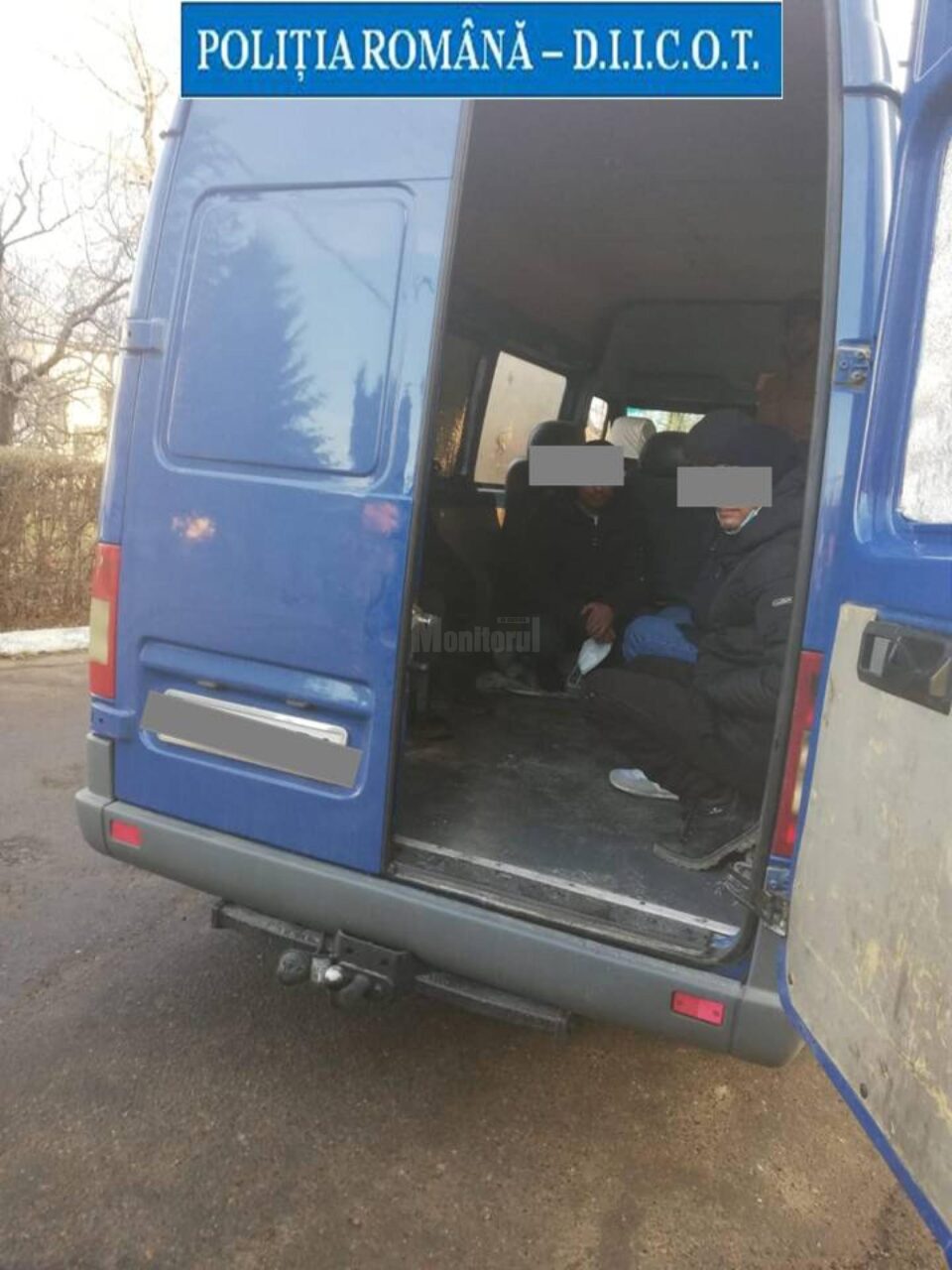 Flagrant la trafic de migranți
