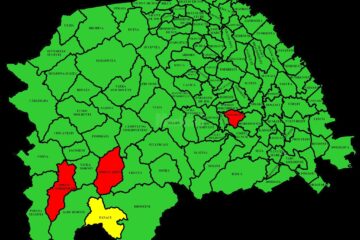 Harta incidentei Covid in judetul Suceava