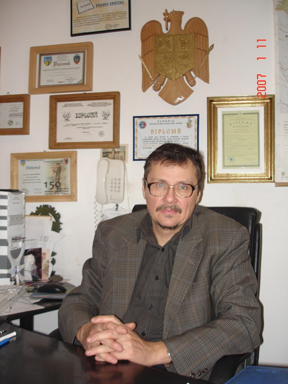 Fondatorul Societății Culturale Ștefan cel Mare-Bucovina, prof. dr. Mugur Andronic Fondatorul Societății Culturale Ștefan cel Mare-Bucovina, prof. dr. Mugur Andronic