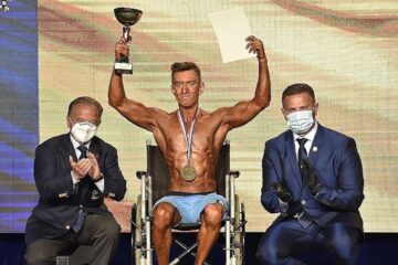 Andrei Câmpan - campion european la culturism, chiar dacă este în scaun cu rotile