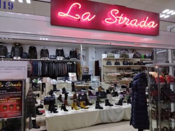 10 la sută reducere la toate articolele din noua colecție în magazinele „La Strada”
