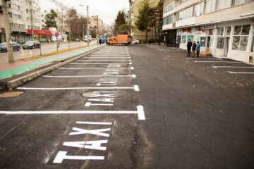Parcarea de reședință de la Nordic, reabilitată de Primăria Suceava, în prag de iarnă