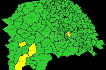 Harta incidentei Covid in judetul Suceava
