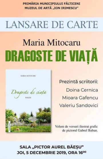 Premiu de Excelență acordat farmacistei Maria Mitocaru pentru activitatea pe plan artistic