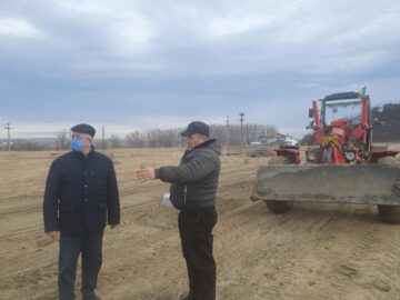 Ion Lungu a verificat în teren lucrările de realizare a tronsonului II al rutei alternative Suceava - Botoșani 2