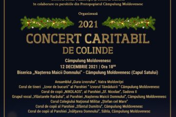 Arhiepiscopia Sucevei și Rădăuților vă invită duminică la concertul caritabil de colinde organizat la Câmpulung Moldovenesc
