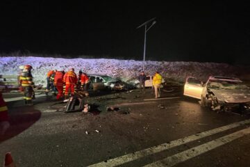 Accidentul de pe șoseaua de centură, provocat de un tânăr care a depășit pe linia continuă
