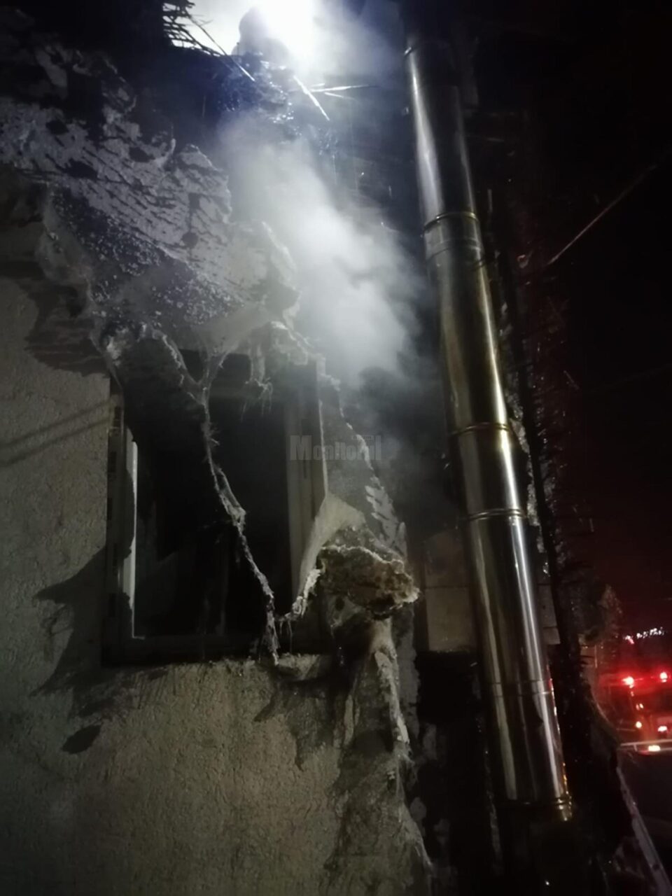 Incendiu la Primăria Mănăstirea Humorului
