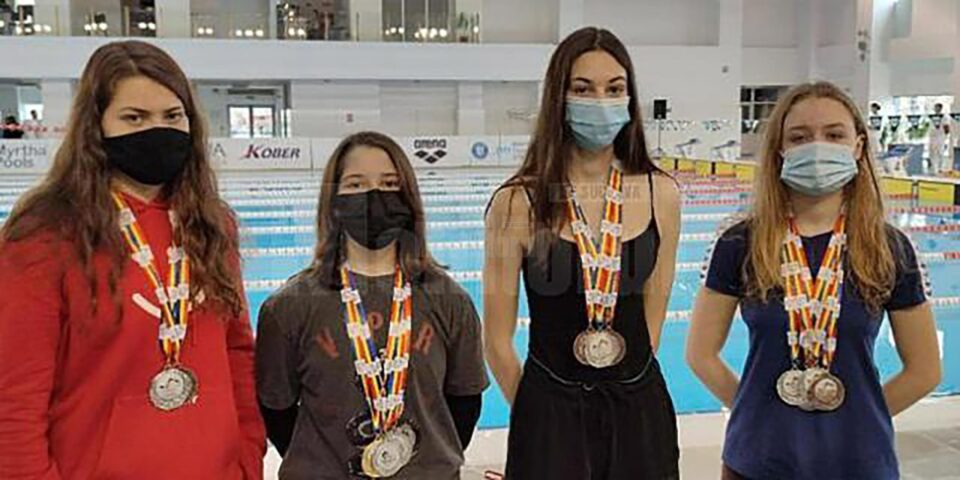 Înotătorii suceveni s-au remarcat la Campionatele Naționale