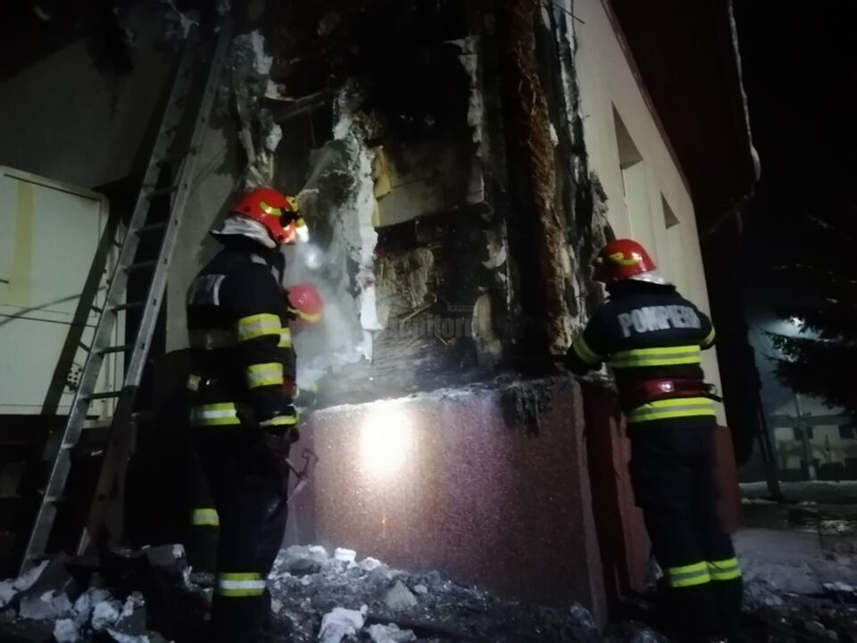 Incendiu la Primăria Mănăstirea Humorului