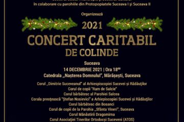 Concert de colinde, marți, la Catedrala „Nașterea Domnului”, în cadrul proiectului „Un Crăciun pentru fiecare”