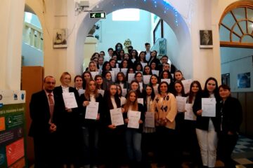 47 de elevi de la Colegiul „Eudoxiu Hurmuzachi” au primit „Deutsches Sprachdiplom”, nivel B1