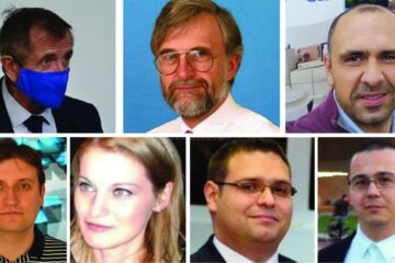 Prof.univ.dr. Mihai Covașă, prof. asociat Ian E. Evans, prof.univ.dr. Mircea Oroian, prof.dr.ing. Radu Daniel Vatavu, conf.univ.dr. Oana Geman, șef lucrări dr.ing. Alexandru Lavric, șef lucrări dr.ing. Alin Mihai Căilean